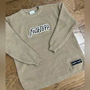 Taylor Swift Folklore Sweater - Medium